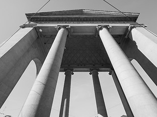 Image showing Porta Ticinese in Milan