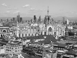 Image showing Duomo di Milano Cathedral in Milan