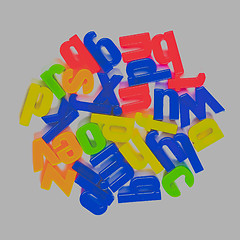 Image showing Letters of the English alphabet
