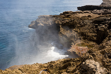 Image showing coastline at Nusa Penida island 