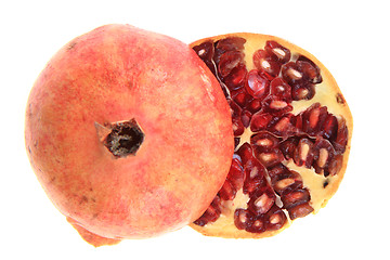 Image showing pomegranate isolated