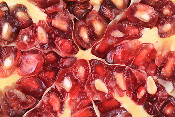 Image showing pomegranate background