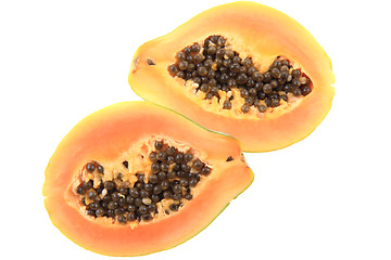 Image showing papaw fruit isolated