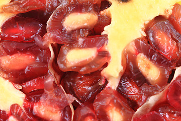 Image showing pomegranate background