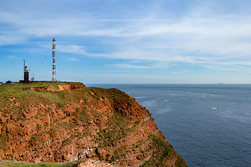 Image showing Radio tower on the helgoland island