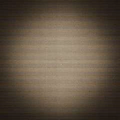 Image showing Seamless tileable texture - brown corrugated cardboard