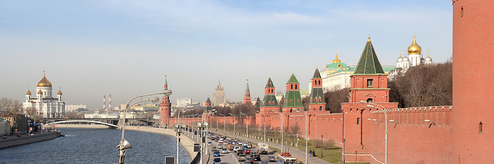 Image showing Kremlin. Panorama.