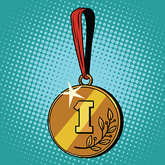 Image showing Medal for first place