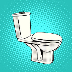 Image showing Toilet seat toilet