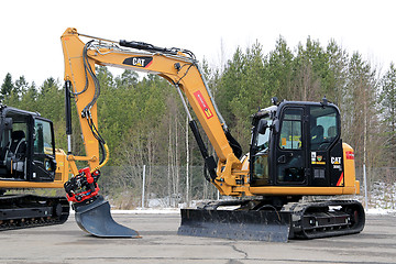 Image showing Cat 308E2CR Mini Hydraulic Excavator