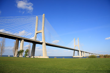 Image showing Vasco de Gama Bridge