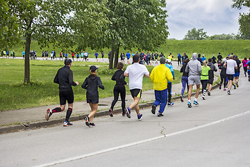 Image showing Marathon Cross Country Running