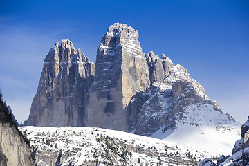 Image showing Tre Cime di Lavaredo