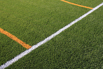 Image showing Artificial turf