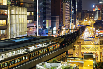 Image showing Hong Kong City night