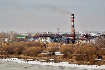 Image showing Plywood combine. Tyumen. Russia