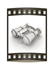 Image showing binoculars. The film strip