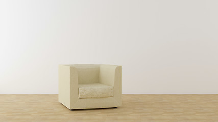 Image showing beige chair