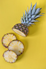 Image showing Pineapple slices isolated 