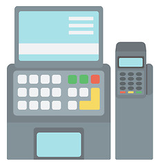 Image showing Electronic cash register 