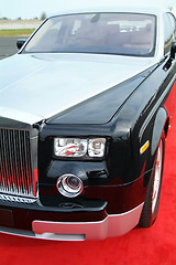 Image showing Black and grey luxury car