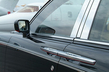 Image showing Detail of luxury car