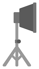 Image showing Photo studio lighting equipment 