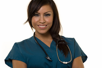 Image showing Friendly nurse