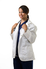 Image showing Young woman doctor