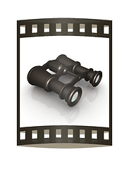 Image showing binoculars. The film strip