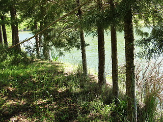 Image showing Hidden lake. Cyprus