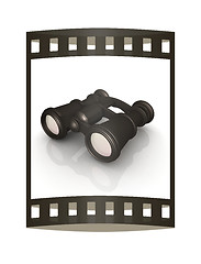 Image showing binoculars. The film strip