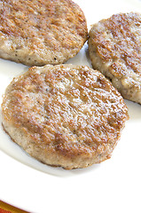 Image showing pork sausage patties