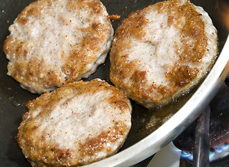 Image showing pork sausage patties