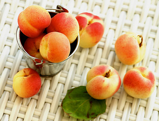Image showing Ripe Fresh Apricots