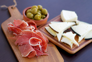 Image showing Traditional Spanish Tapas