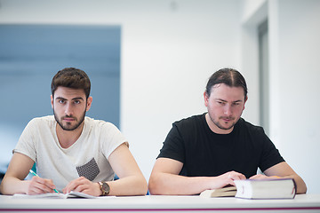 Image showing male student in classroom