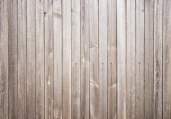 Image showing old wooden wall