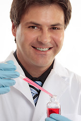 Image showing Scientist or laboratory worker