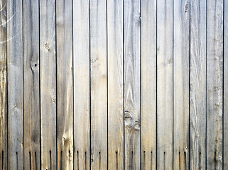 Image showing old wooden wall