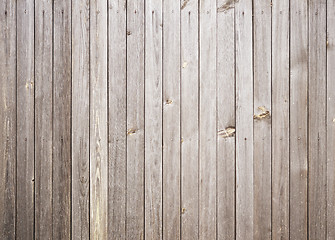 Image showing old wooden wall