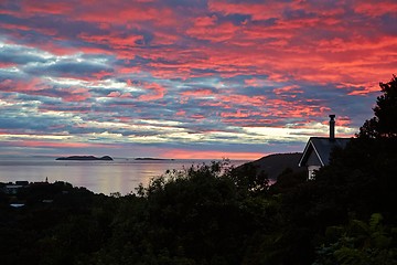 Image showing Glowing Morning Sky