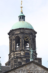 Image showing Royal Palace at the Dam Square in Amsterdam, the Netherlands