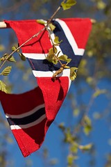 Image showing norges flagg, 17-mai