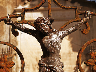 Image showing christ crucified