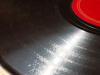 Image showing Vintage 78 rpm record