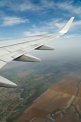 Image showing Flying with widow seat