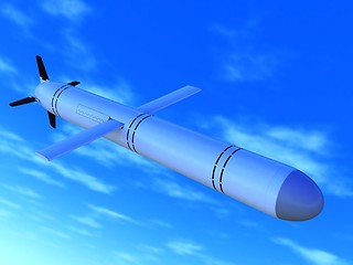 Image showing Russian cruise missile