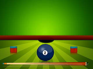 Image showing billiards pool