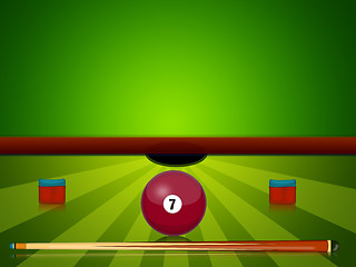 Image showing billiards pool